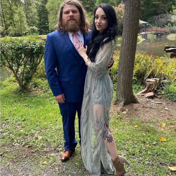 Live to Love Sage Maxi Dress/Romper - Picture 3 of 3